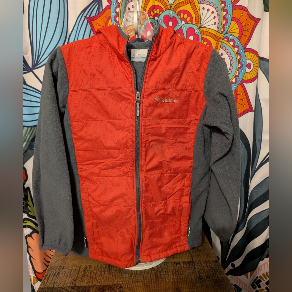 Columbia Jacket Boys Size Medium Fleece Jacket.